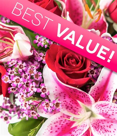 cheapest valentine's day flower delivery uk